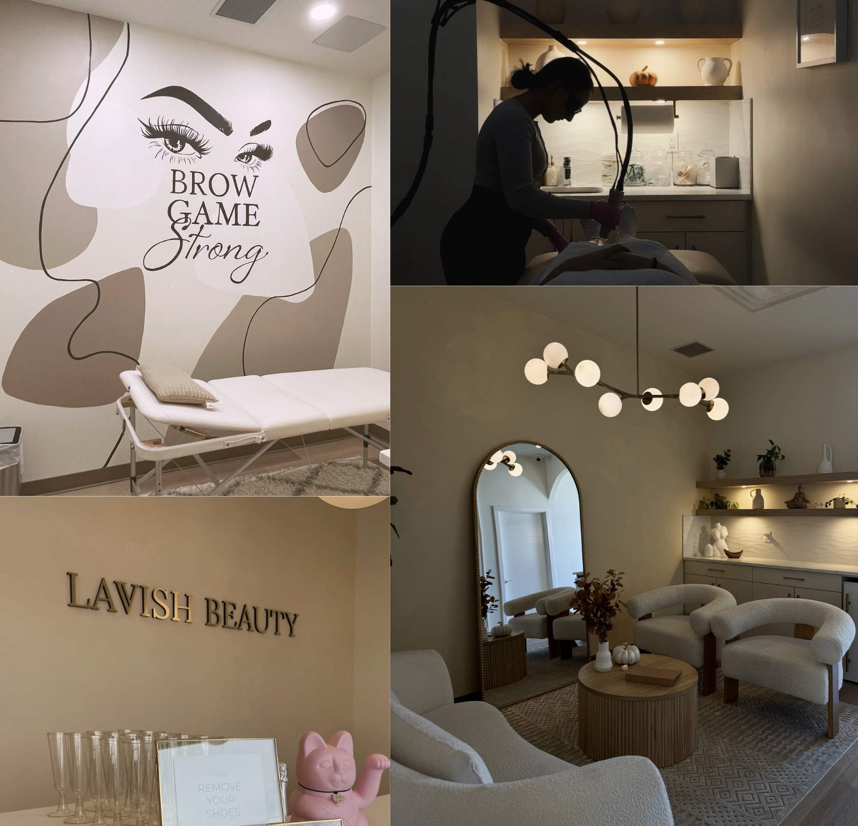 Lavish Beauty interior design, Cornerstone Calgary